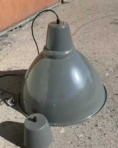 duża lampa wisząca loft przemysłowa industrial do salonu, kuchni — praca Bartosz, Gdańsk