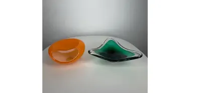 Eva Solo Smiley Bowl + misa ze szkła Murano sommerso – duński i włoski design — praca FFF, Wrocław