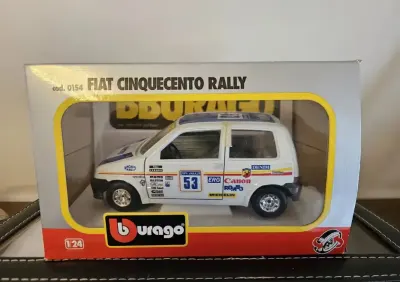 Fiat Cinquecento Trofeo Sporting 1:24 — praca Paweł, Wrocław