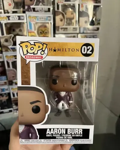 Funko pop 02 Aaron Burr Hamilton Broadway — praca jackcola11, Kraków