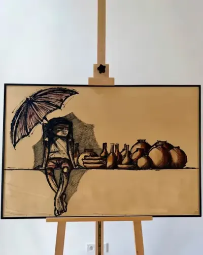 Genilson SOARES MoMA New York – Cerâmica 1968 Unikatowy Obraz Lokata Kapitału Mega Sztuka — praca ArtCollector, Szczecin