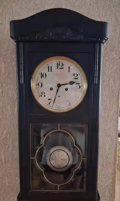 Gustav Becker zegar wiszący- antyk ! — praca joakaczu, Wrocław
