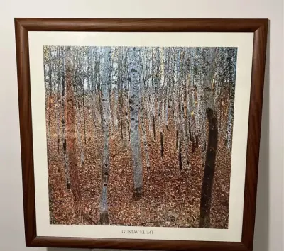 Gustav Klimt Brzozowy las obraz reprodukcja kopia — praca Maciej, Poznań