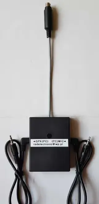 Interfejs do emisji cyfrowych DIGI (bez CAT) do Yaesu FT — praca RadElectronic, Wrocław