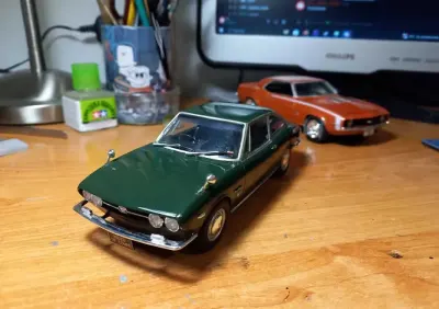 Isuzu 117 1:24 Hasegawa — praca Emilian, Gdańsk
