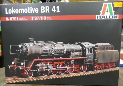 Italeri 8701 Model Do Sklejania Lokomotywa BR 41 Scala 1:87 HO Nowa — praca Artur, Wrocław