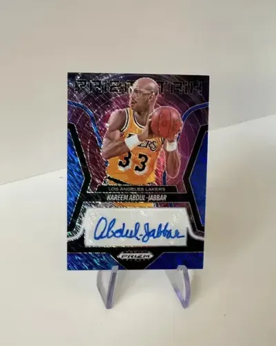 Karta limitowana z autografem Panini Prizm Black Kareem Abdul-Jabbar 24/25 — praca Marcin, Warszawa