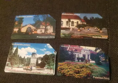 Karty telefoniczne uzdrowiska polskie — praca Gosia, Łódź