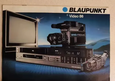 Katalog Blaupunkt Audio 86' — praca Dario, Łódź