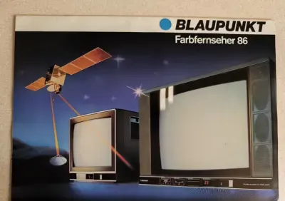 Katalog firmy Blaupunkt TV 86' — praca Dario, Łódź