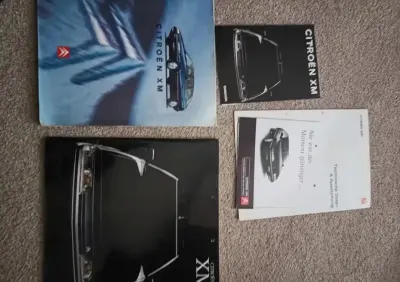 Katalogi, prospekty Citroen XM Mk I i Mk II. — praca Filip, Poznań
