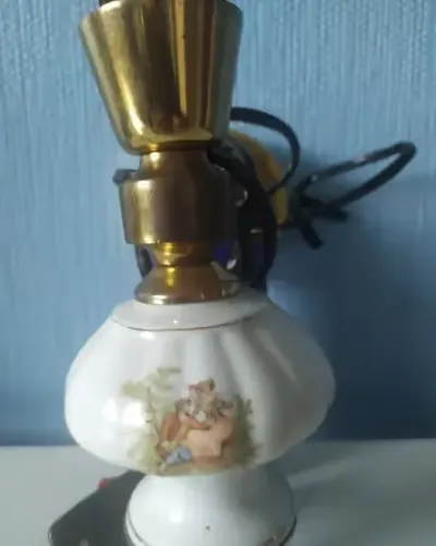 Kinkiet ceramiczny PRL — praca Danuta, Poznań