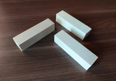 Klocki lipowe 10x2,5x2,5 cm zestaw 48 szt. — praca drewnolipowe, Łódź