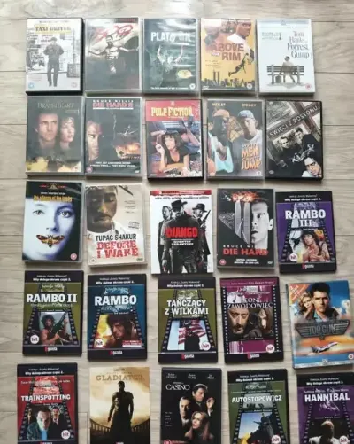 Kolekcja ponad 100 filmów i seriali DVD — praca Andrzej, Wrocław