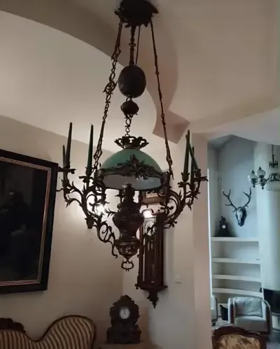Kolekcjonerska lampa naftowa — praca ZajacM, Gdańsk