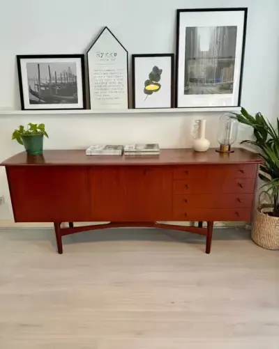 Komoda Tekowa 'Dalescraft' Vintage Mid-Century - Wielka Brytania 1960 — praca Konrad, Warszawa