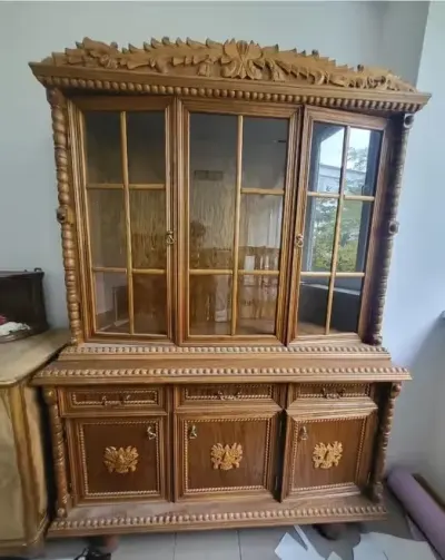 Komoda witryna vintage stara — praca Katarzyna, Łódź