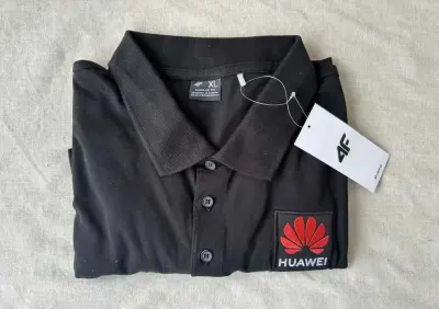 Koszulka męska polo 4F czarna XL Huawei — praca xloxlo, Poznań