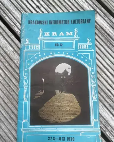 Krakowski Informator Kulturalny z 1979 r — praca rareram, Kraków