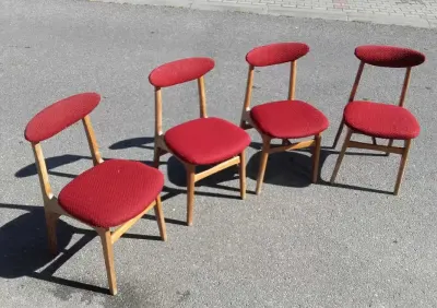 krzesla  PRL  Fotele  halas chierowski itd  + DOSTAWA , WYSYLKA — praca atu, Kraków