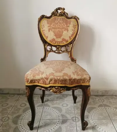 Krzesło antyk pałacowe rokoko nie biedermeier masz takie? — praca krystynalodzkrystyna, Łódź
