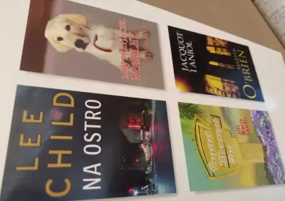 książki wybrane - kolekcja Reader's Digest - 4 in 1 - m.in. Lee Child — praca Maciej, Wrocław