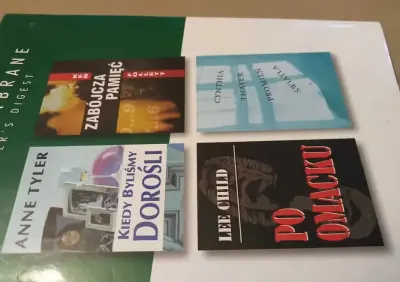 Książki Wybrane kolekcja Reader's Digest -np. Lee Child, Ken Follett — praca Maciej, Wrocław