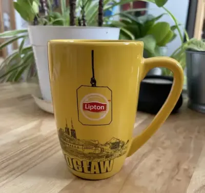 Kubek kolekcjonerski Lipton Wrocław — praca Jakub, Kraków