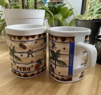 Kubki kolekcjonerskie Cafe Prima Peru — praca Jakub, Kraków