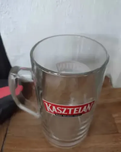 Kufel do piwa 0,5l nowy grube szkło i uchwyt — praca Dojazd 20zl.-odbiorWa-wa,wysylka od 9zl-19zl, Warszawa