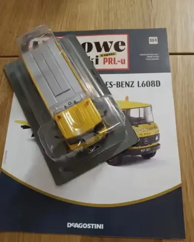 Kultowe ciężarówki PRL Mercedes L608D — praca miroslawapakos, Łódź