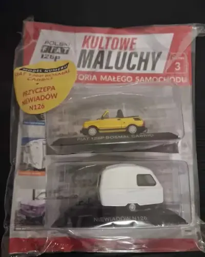 Kultowe maluchy: FIAT 126p Bosmal Cabrio + Niewiadów N126 — praca Michał, Wrocław