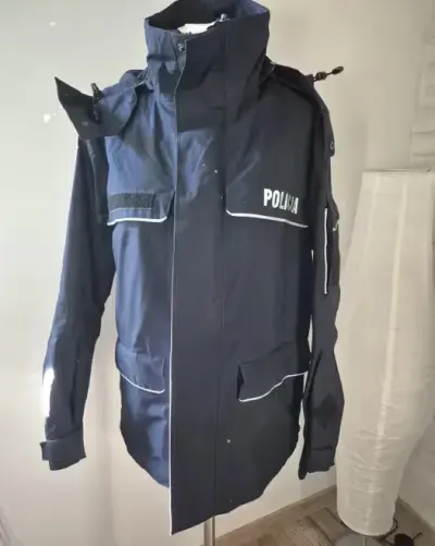 Kurtka służbowa Policja oryginał kolekcjonerski — praca Artur, Łódź