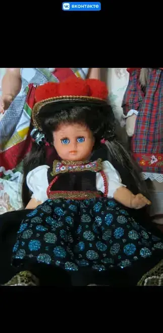 Lalka niemiecka kolekcjonerska Hans Volk vintage — praca Iulia, Wrocław