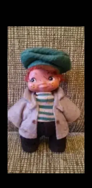 Lalka Vintage niemiecka VEB Leipzig PB Puppen Altenburg — praca Iulia, Wrocław