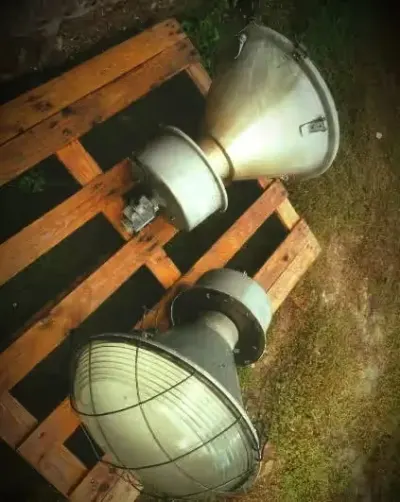 Lampa Loft PRL Predom Mesko Retro — praca Przemek, Poznań