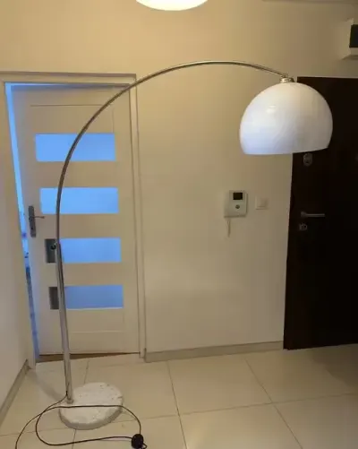 Lampa stojaca vintage z lat 80 niemiecka — praca Maciej, Kraków