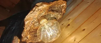 Lampa unikat RUSTKALNA z drewna  jedyna niepowtarzalna  Loft — praca emilia, Szczecin