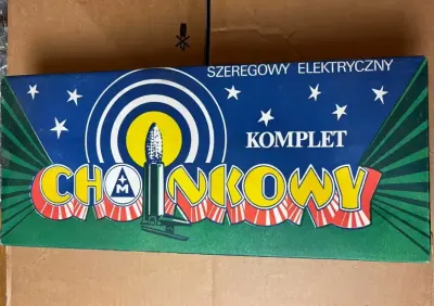 Lampki choinkowe PRL sprawne [B86] — praca anerianek, Gdańsk