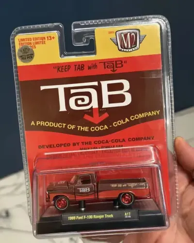 M2 Machines 1969 Ford F-100 Ranger Truck TAB Coca Cola CHASE 750szt na świat! 1:64 — praca Michał, Kraków