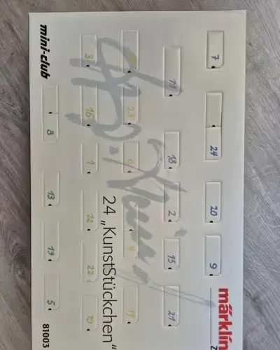 Märklin 81003 – Kompletna kolekcja 24 unikalnych wagonów w gablotce — praca Michał, Wrocław