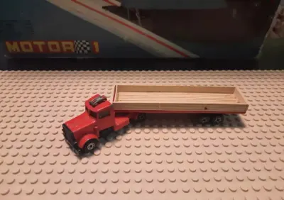 Matchbox Convoy Peterbilt Long Haul Trailer Przyczepa — praca Rafał, Gdańsk