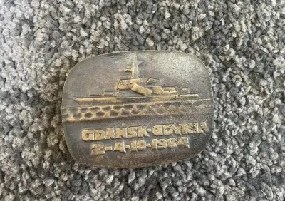 Medal 3 krajowa konferencja wojskowa kol SNT-NOT — praca Ponc, Gdańsk