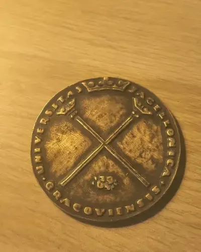 Medal 600 lat UJ 1364 Kazimierz Wielki — praca Igor, Kraków