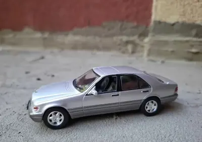 Mercedes-Benz 500SE 1:43 model samochodu W140 S-Klasa — praca Mikołaj, Kraków