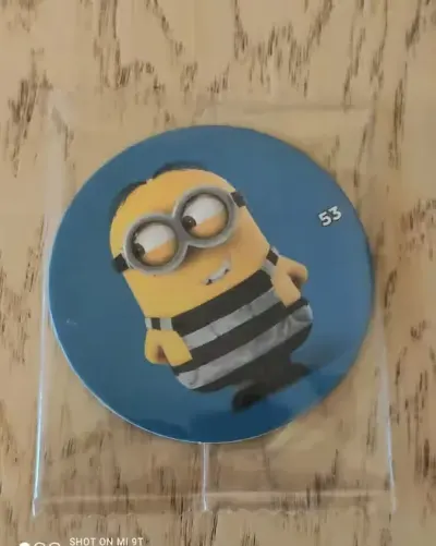 Minionki chipicao  tazo żeton kapsel specjalny — praca Natalia, Warszawa