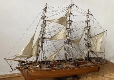 Model Statku z Wietnamu — praca AlekG, Warszawa