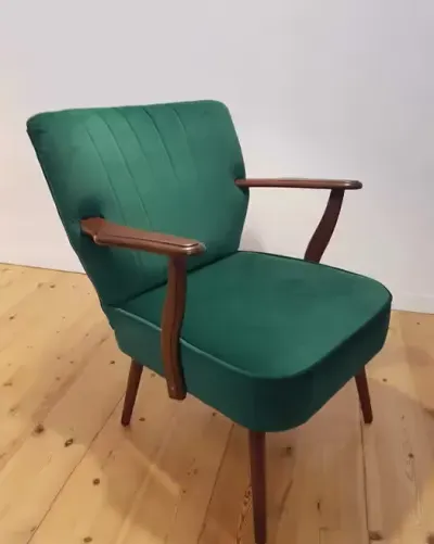 Modny Fotel Klubowy PRL USZAK - vintage lata 60 -70 — praca ArtDor, Szczecin