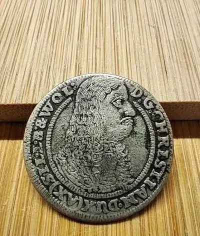 Moneta 15 krajcarów 1664 — praca Edyta, Gdańsk