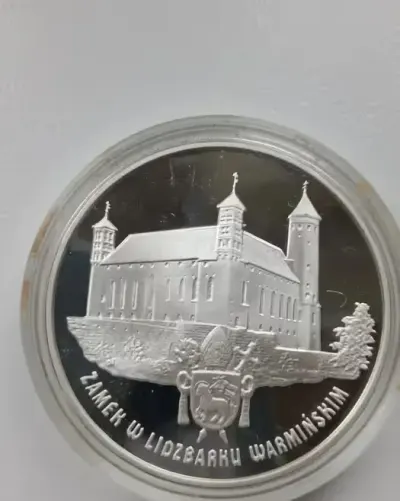 Moneta 20zl Zamek w Lidzbarku Warmińskim — praca tadek, Poznań